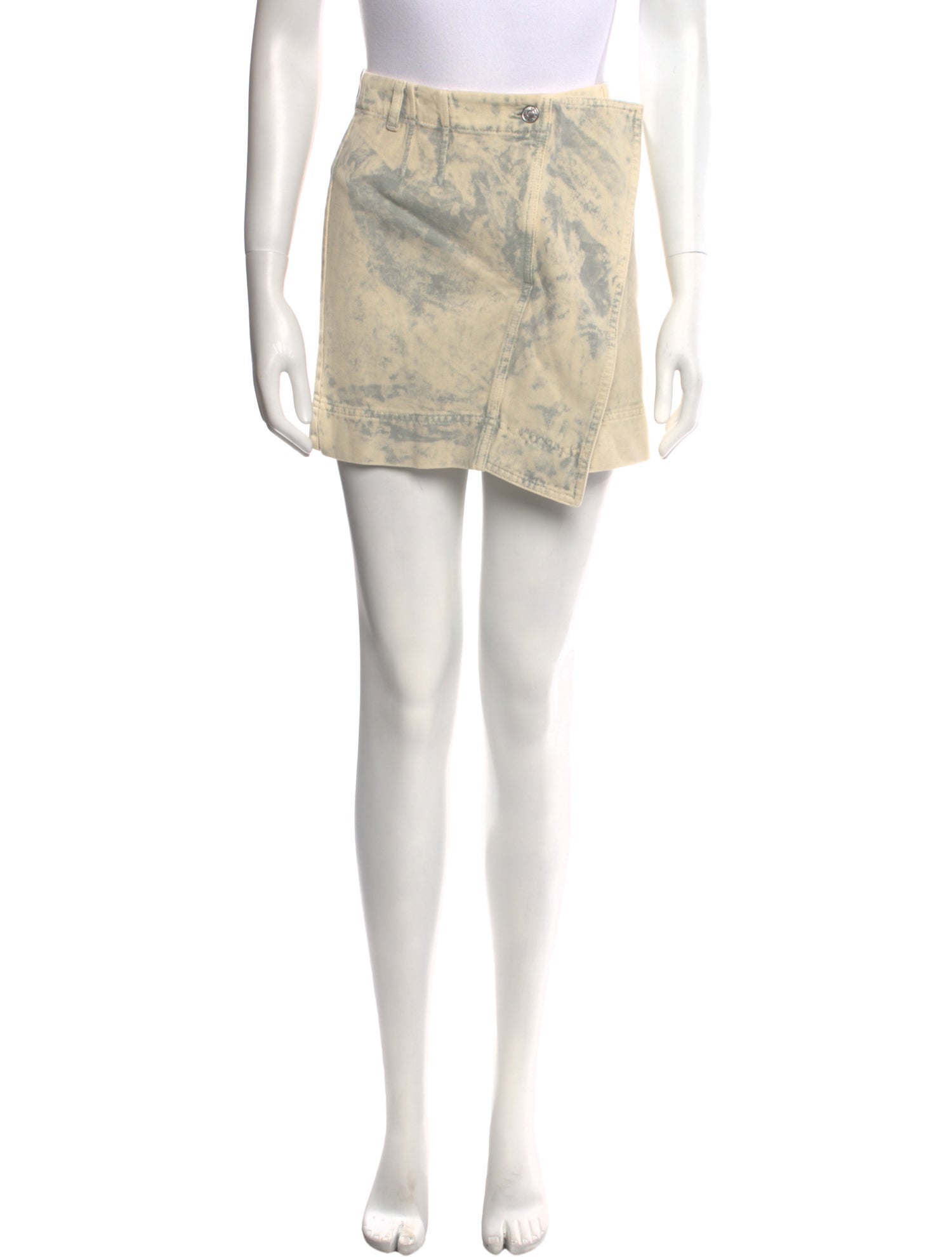 Moschino Jeans Tie-Dye Print Mini Skirt