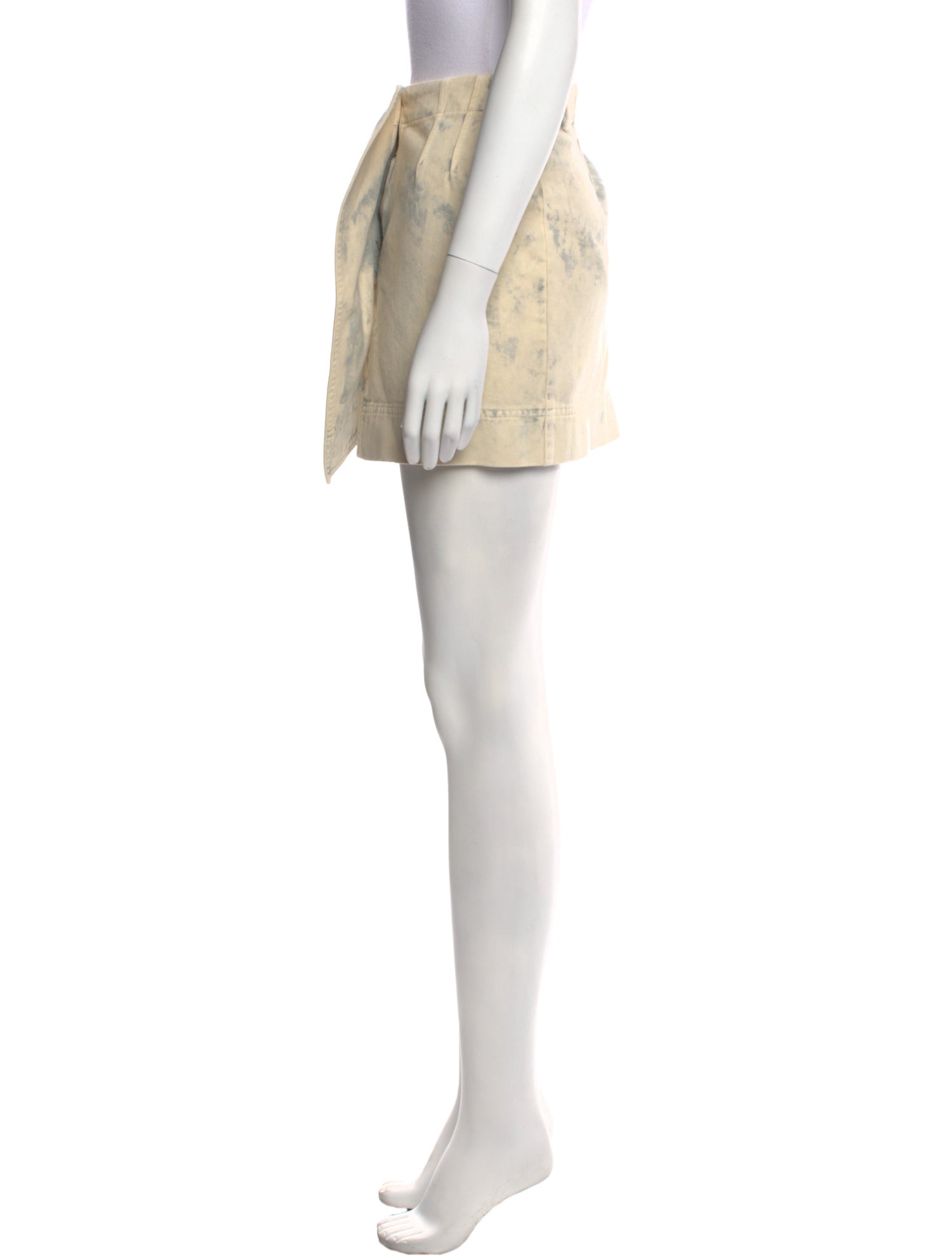 Moschino Jeans Tie-Dye Print Mini Skirt