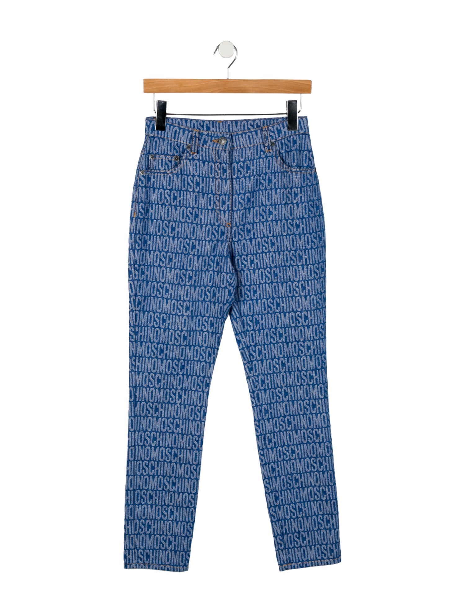 Moschino Couture Mid-Rise Skinny Leg Jeans w/ Tags