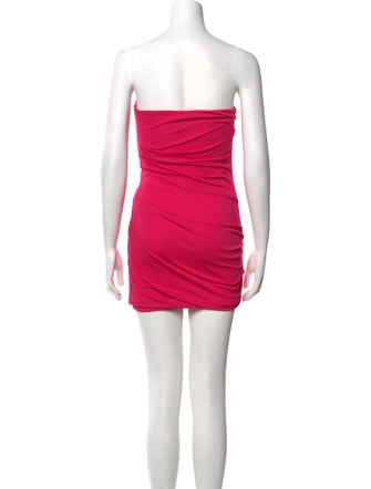 Moschino Jeans Strapless Mini Dress