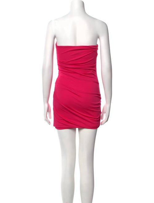 Moschino Jeans Strapless Mini Dress