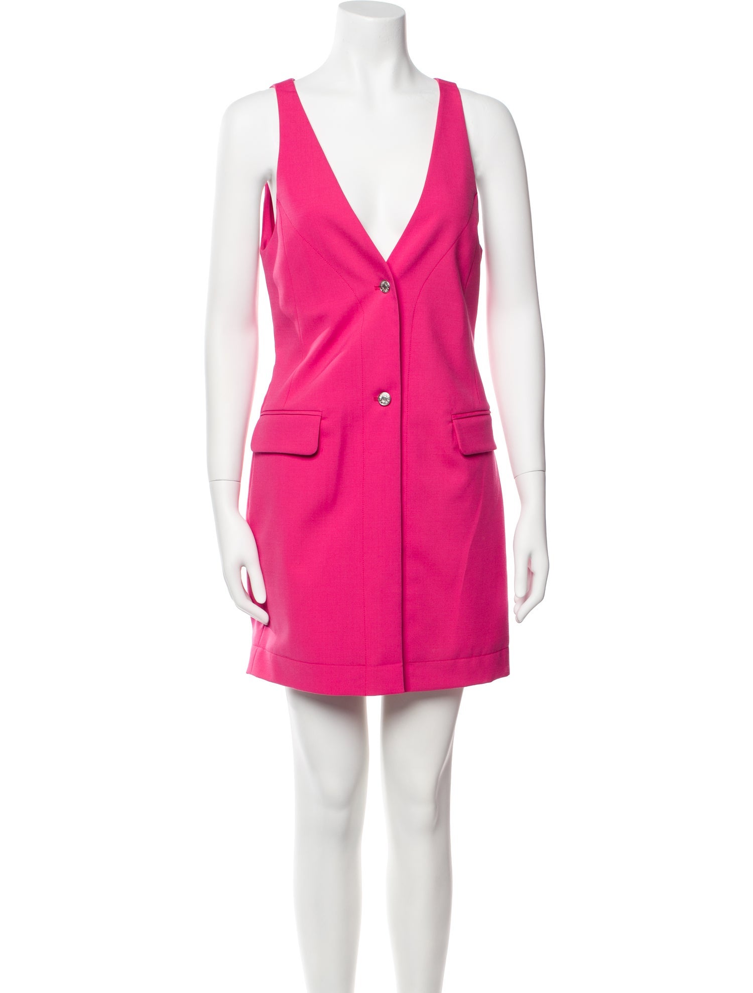 Moschino Jeans V-Neck Mini Dress