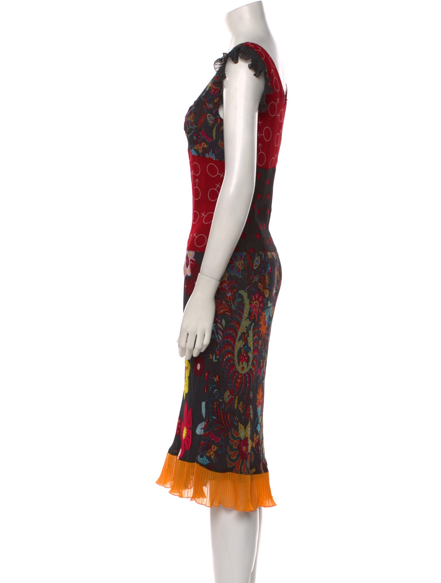 Moschino Jeans Vintage Midi Length Dress