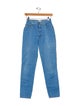Moschino Jeans High-Rise Straight Leg Jeans