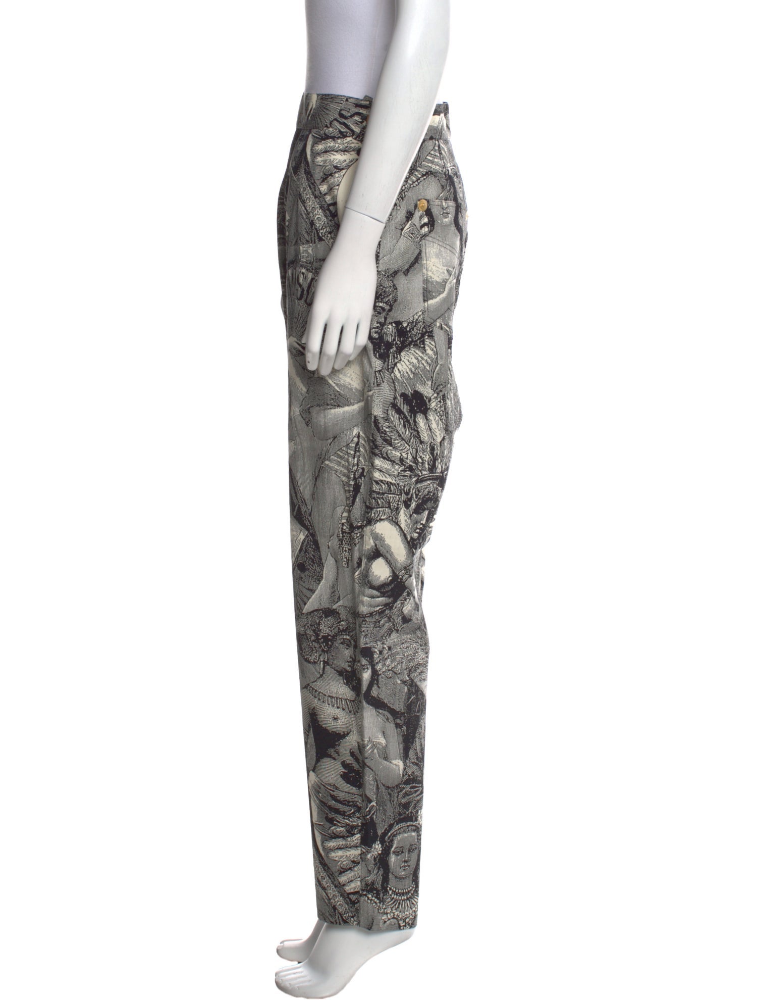 Moschino Jeans Vintage Straight Leg Pants