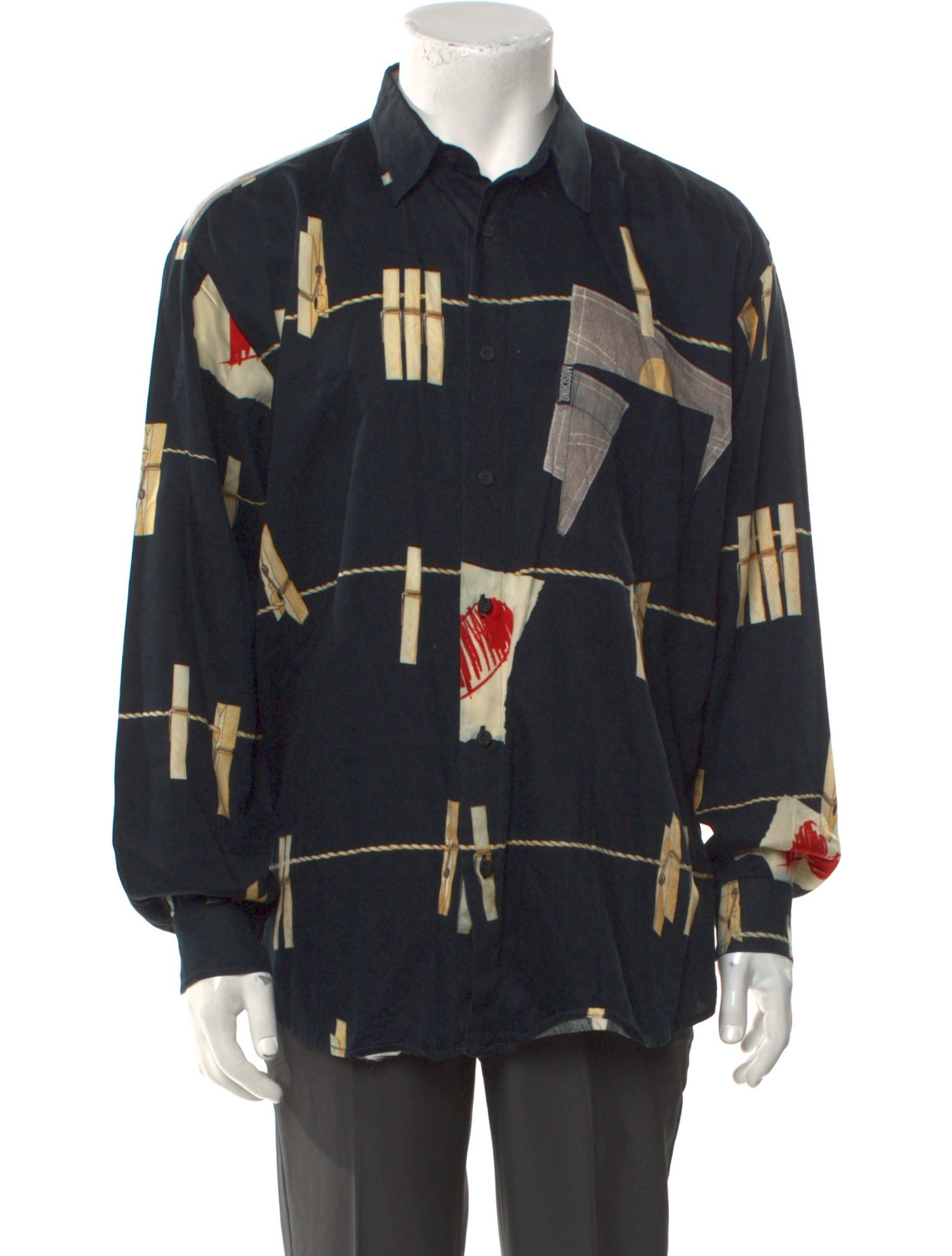 Moschino Jeans Vintage Late 1980's - Early 1990's Shirt