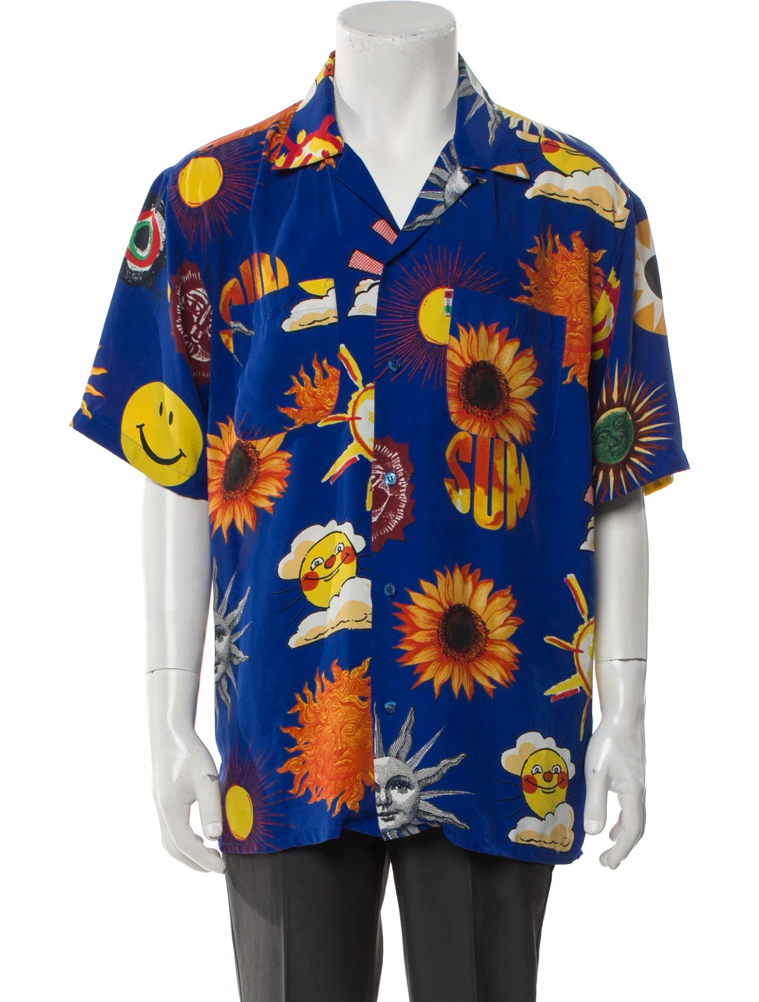 Moschino Jeans Printed Short Sleeve Shirt