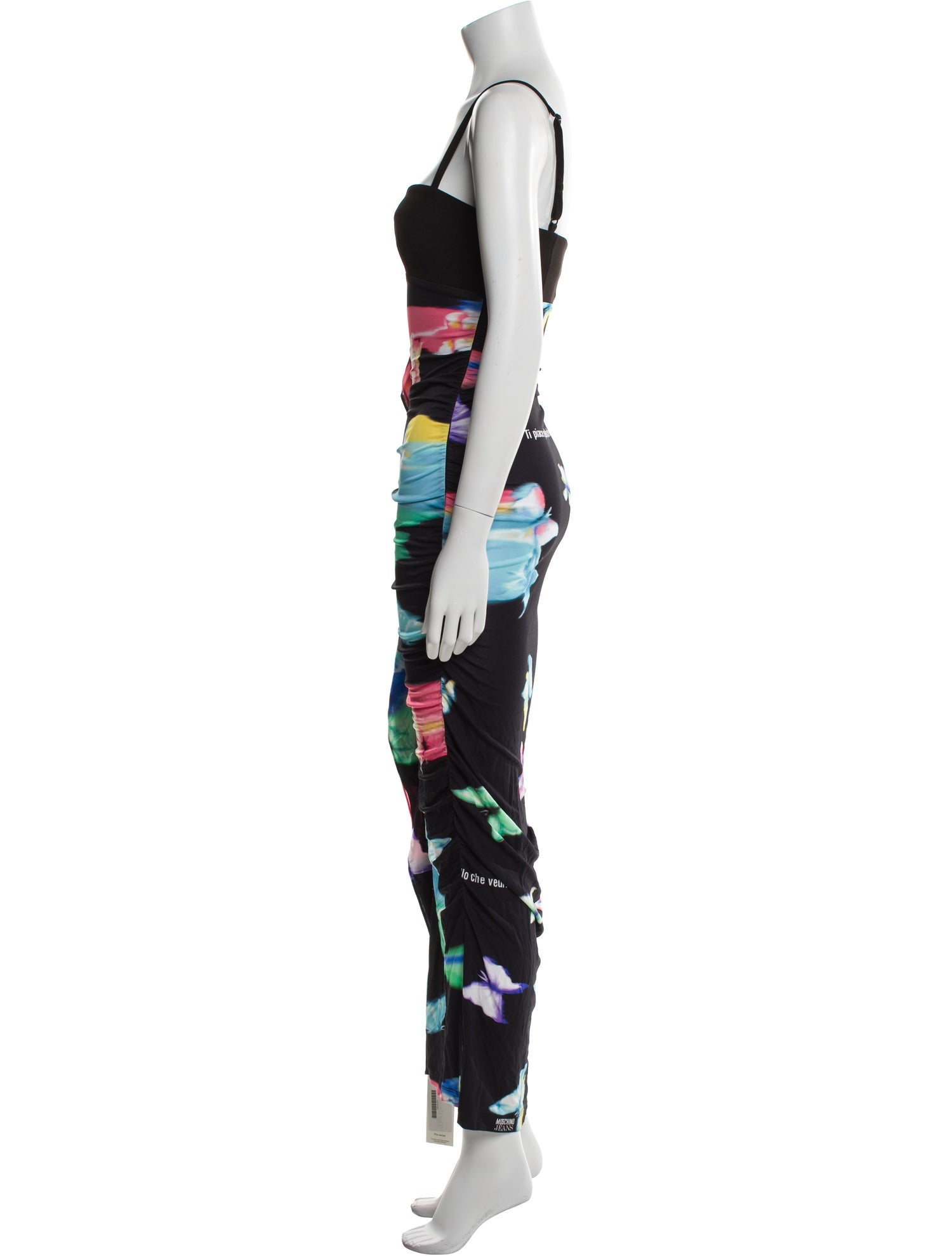Moschino Jeans Printed Long Dress