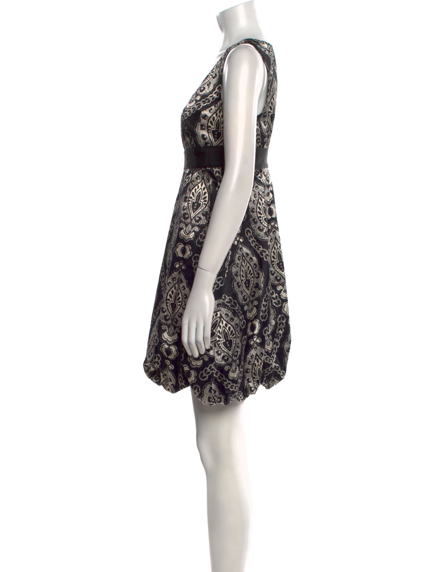 Moschino Jeans Paisley Print Mini Dress