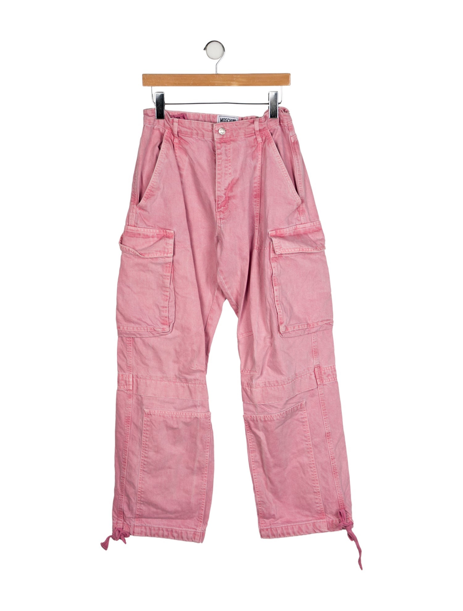 Moschino Jeans High-Rise Wide Leg Jeans