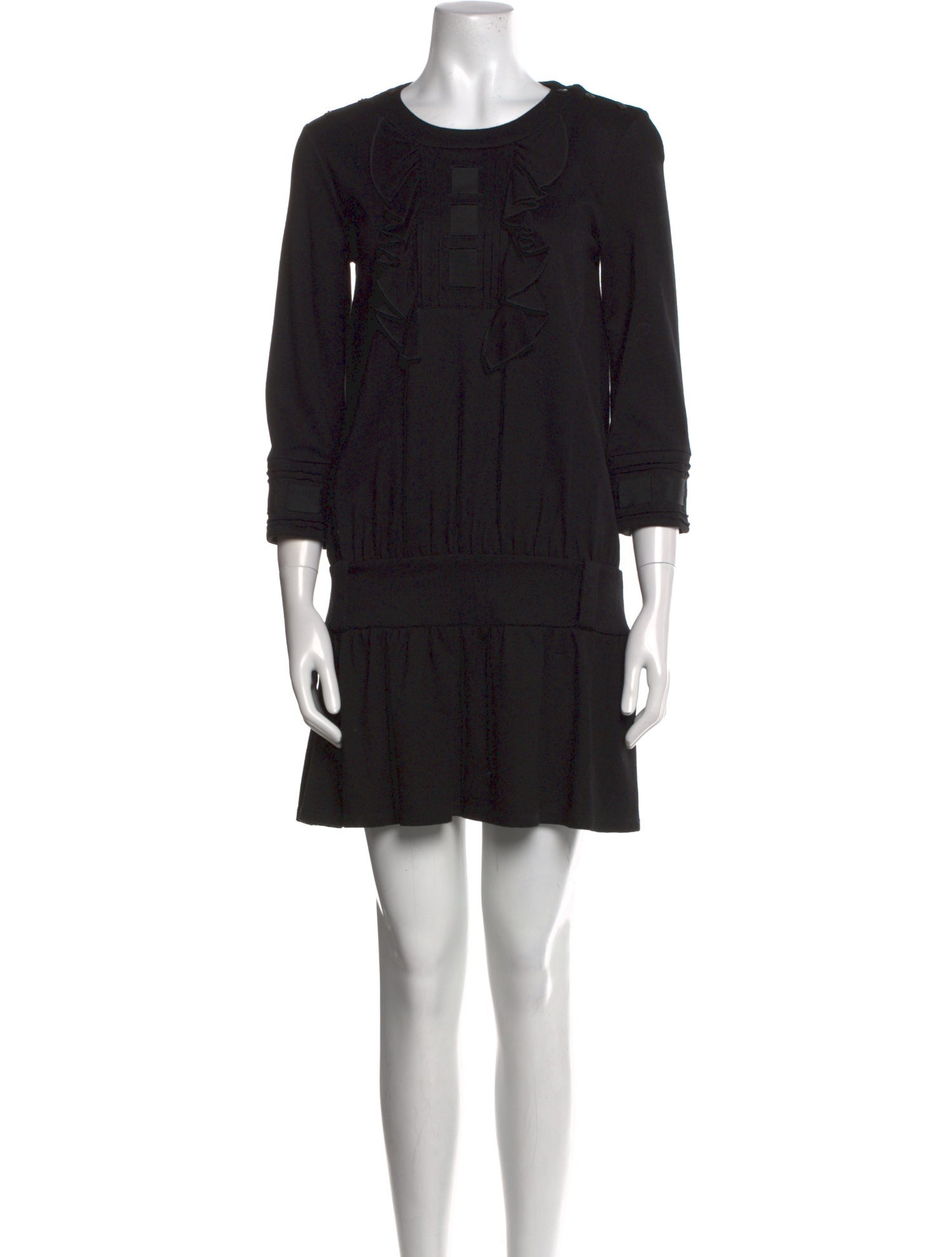 Moschino Jeans Scoop Neck Mini Dress