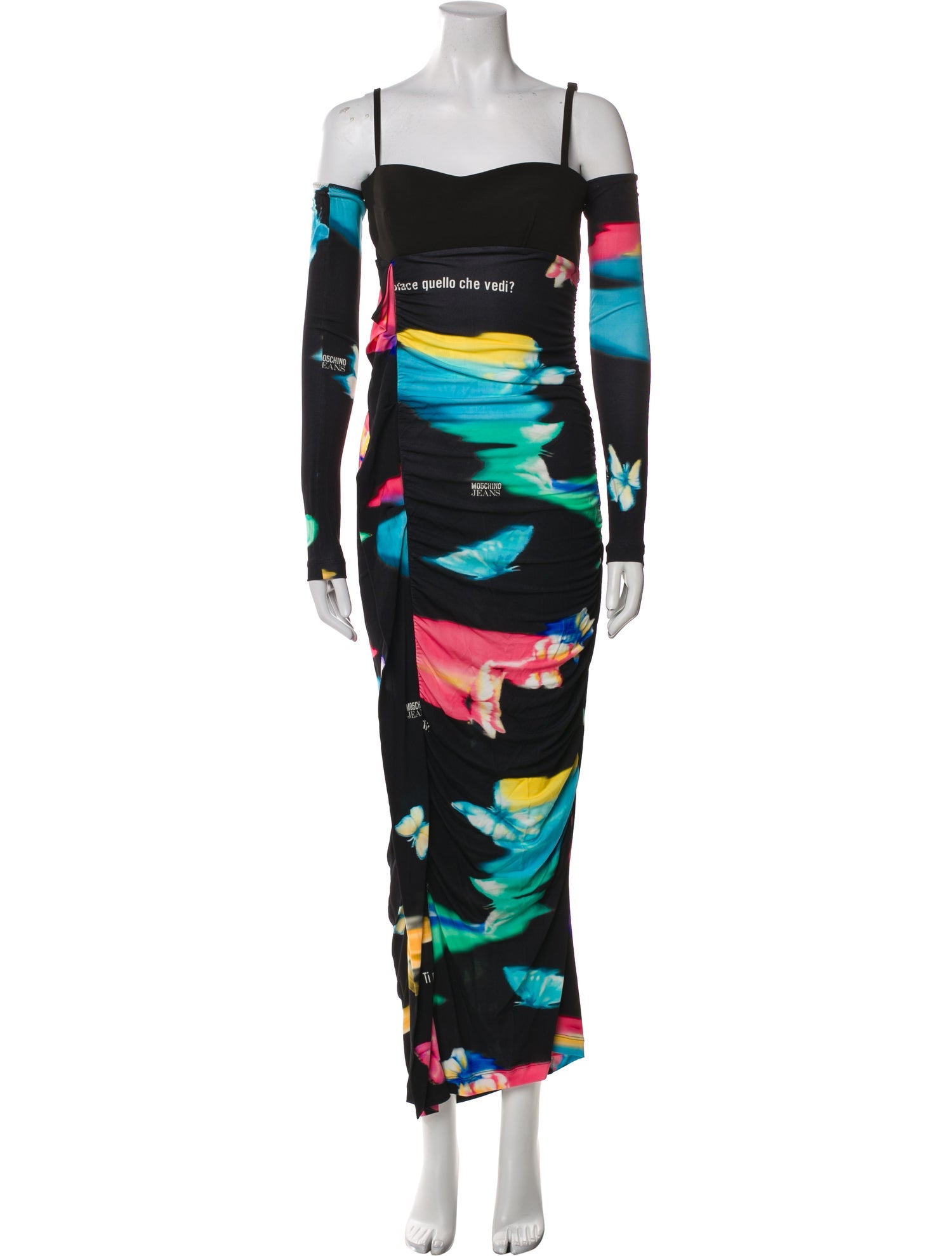 Moschino Jeans Printed Long Dress