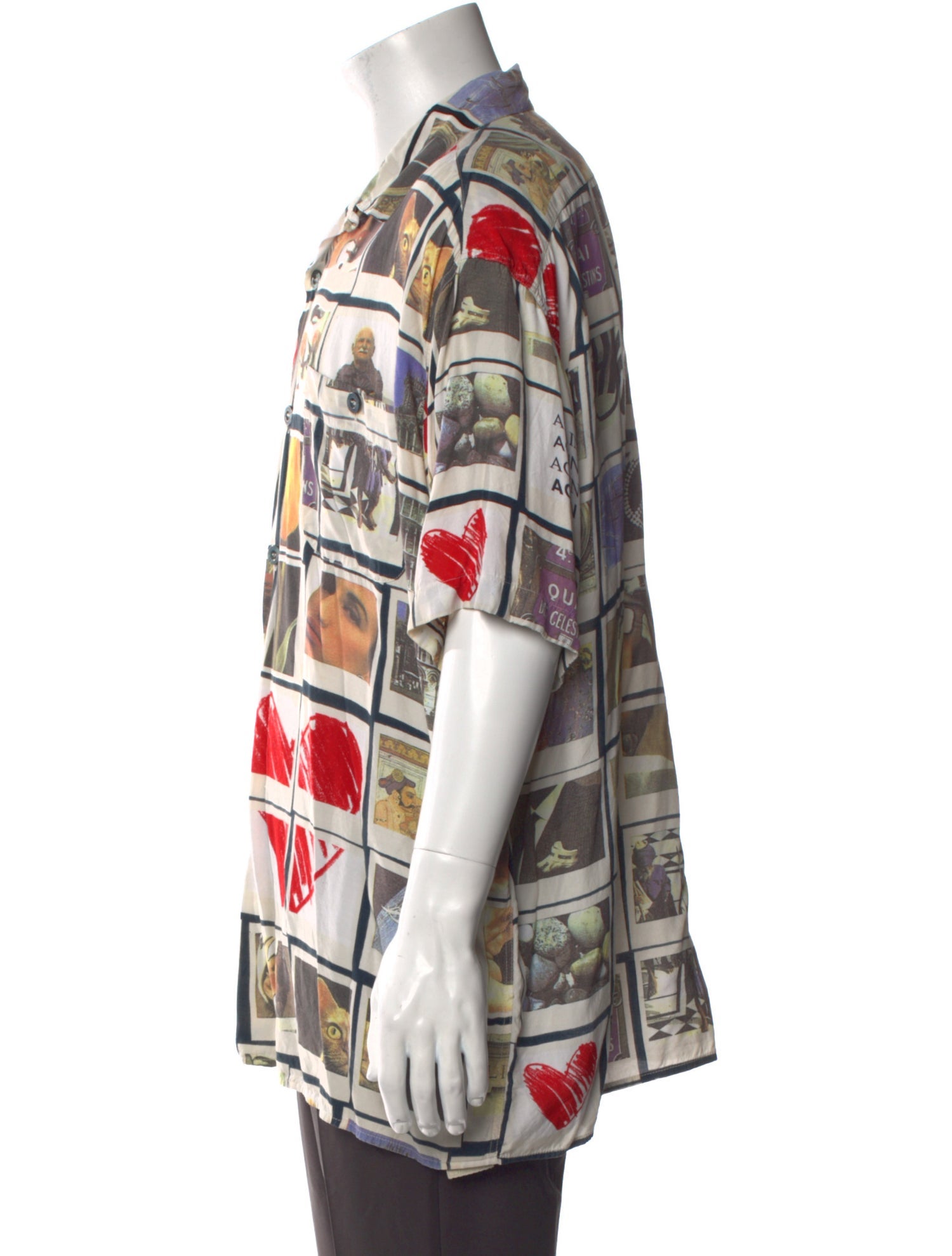 Moschino Jeans Printed Short Sleeve Shirt