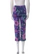 Moschino Jeans Floral Print Straight Leg Pants