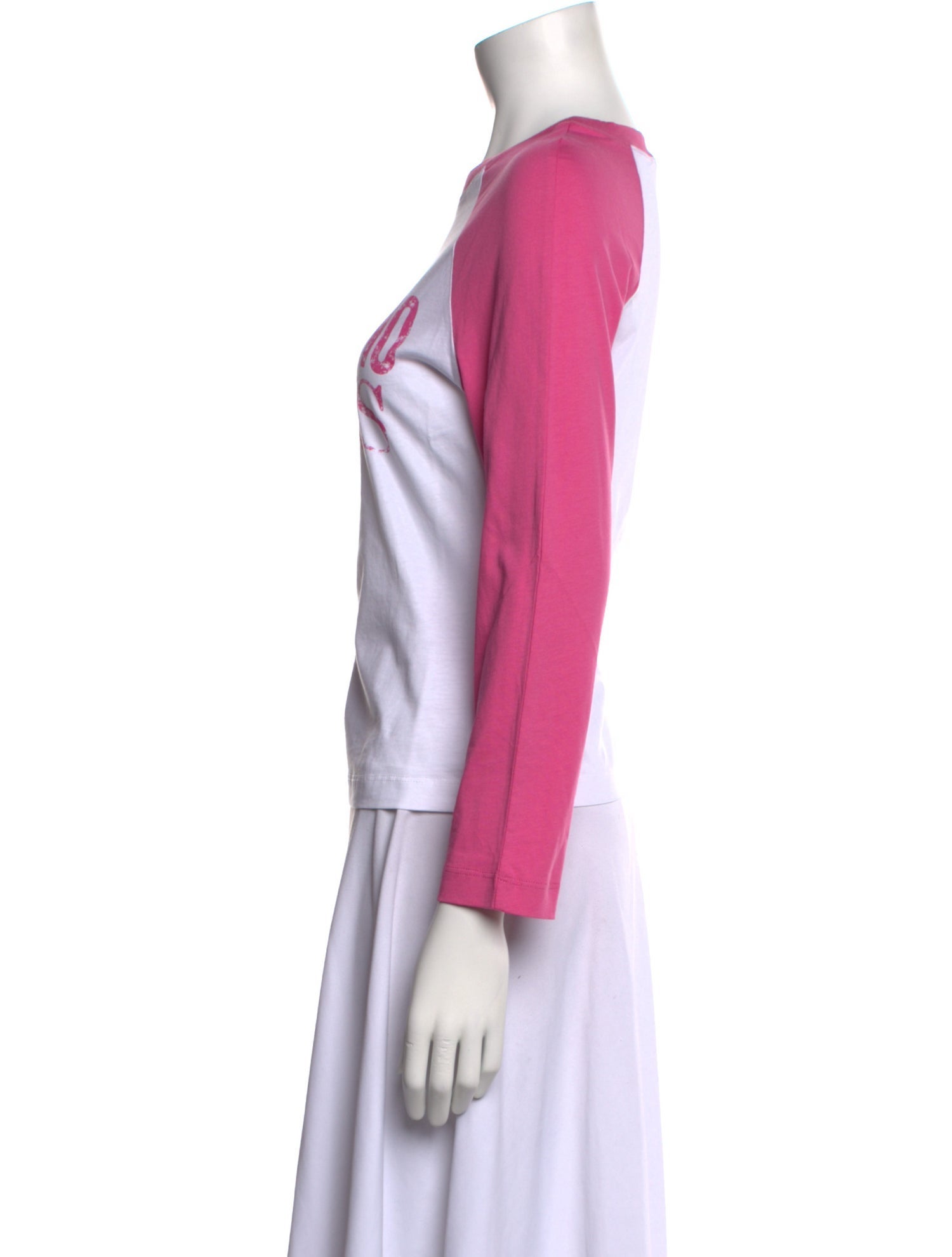 Moschino Jeans Graphic Print Crew Neck T-Shirt