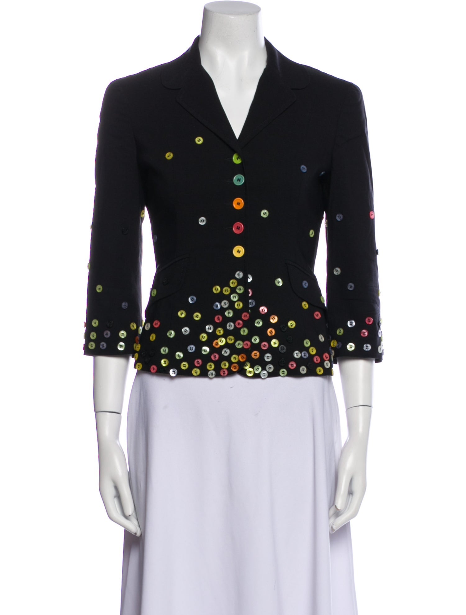 Moschino Jeans Printed Blazer