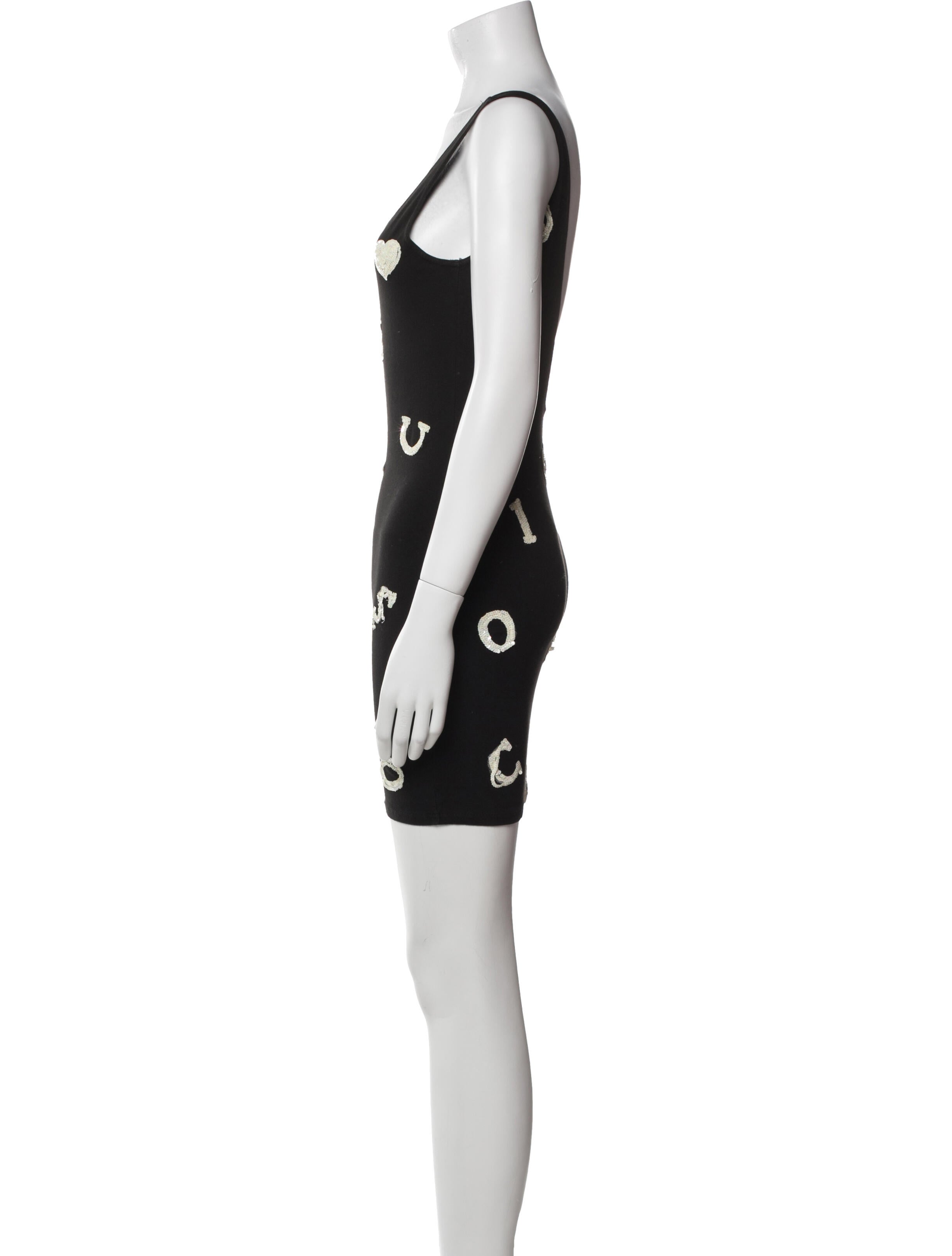 Moschino Jeans Printed Mini Dress