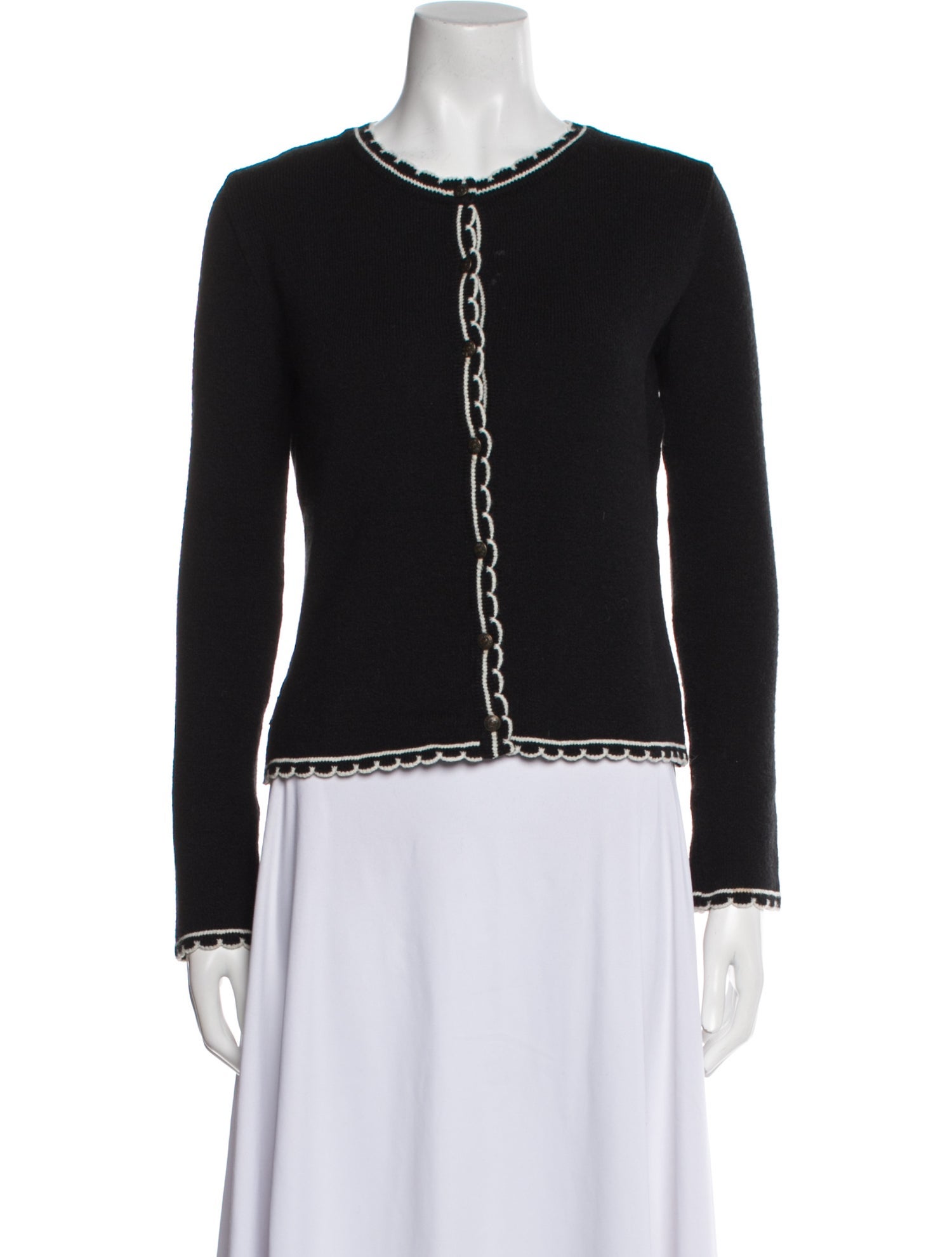 Moschino Jeans Wool Crew Neck Sweater