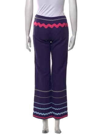 Moschino Jeans Striped Wide Leg Pants