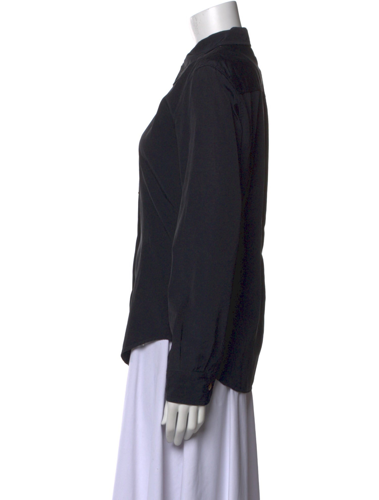 Moschino Jeans Vintage Late 1980's - Early 1990's Button-Up Top