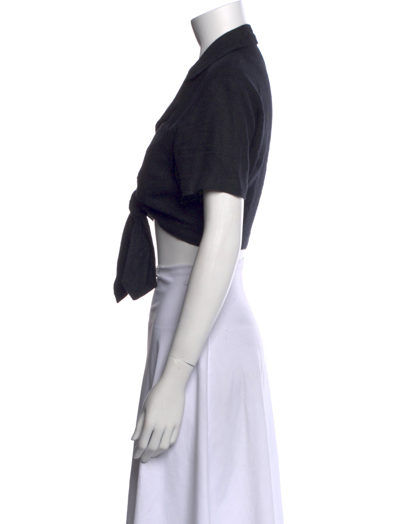 Moschino Jeans Vintage Short Sleeve Crop Top