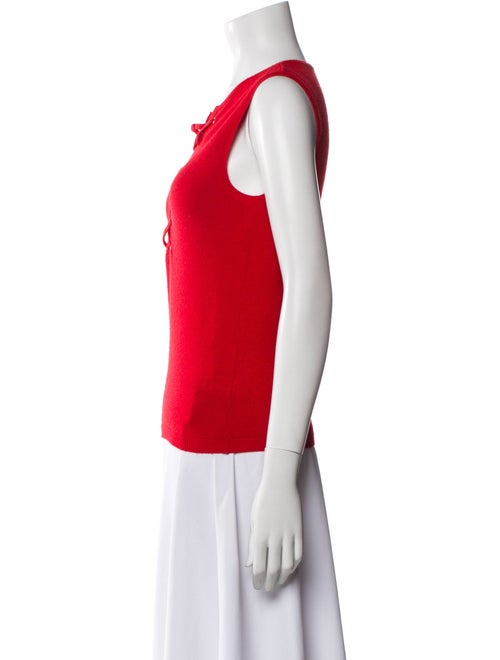 Moschino Jeans Virgin Wool Scoop Neck Sweater