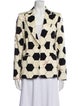 Moschino Jeans Floral Print Blazer