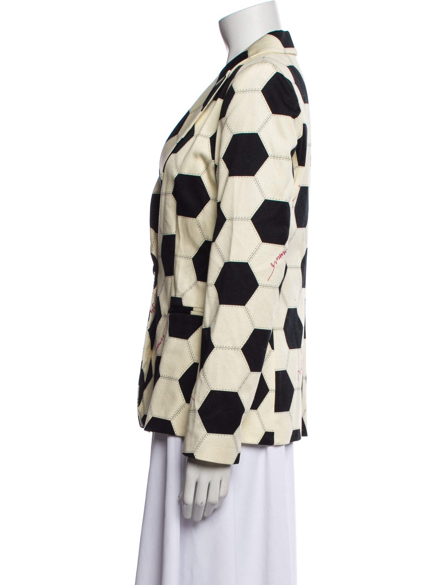 Moschino Jeans Floral Print Blazer