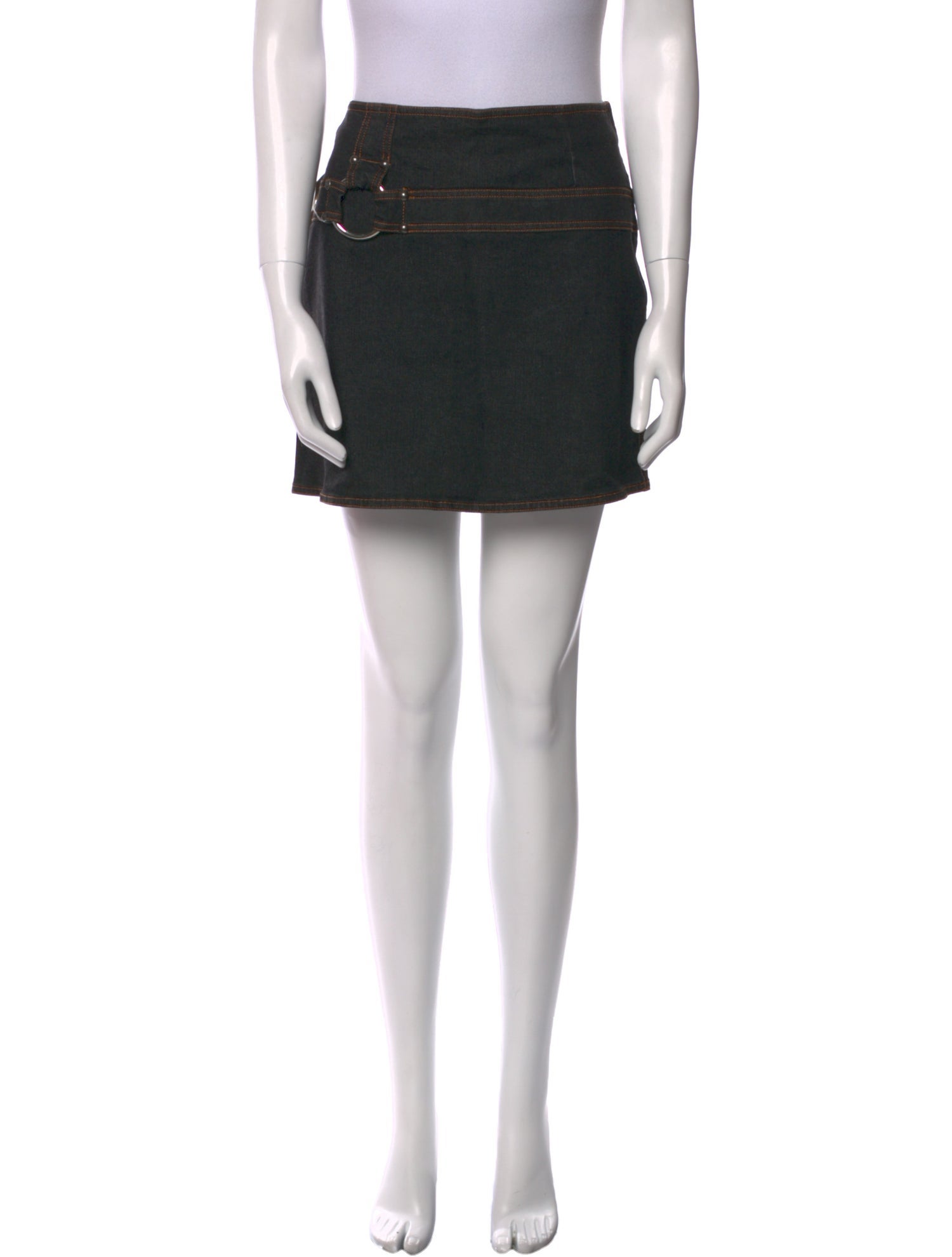 Moschino Jeans Studded Accents Mini Skirt w/ Tags