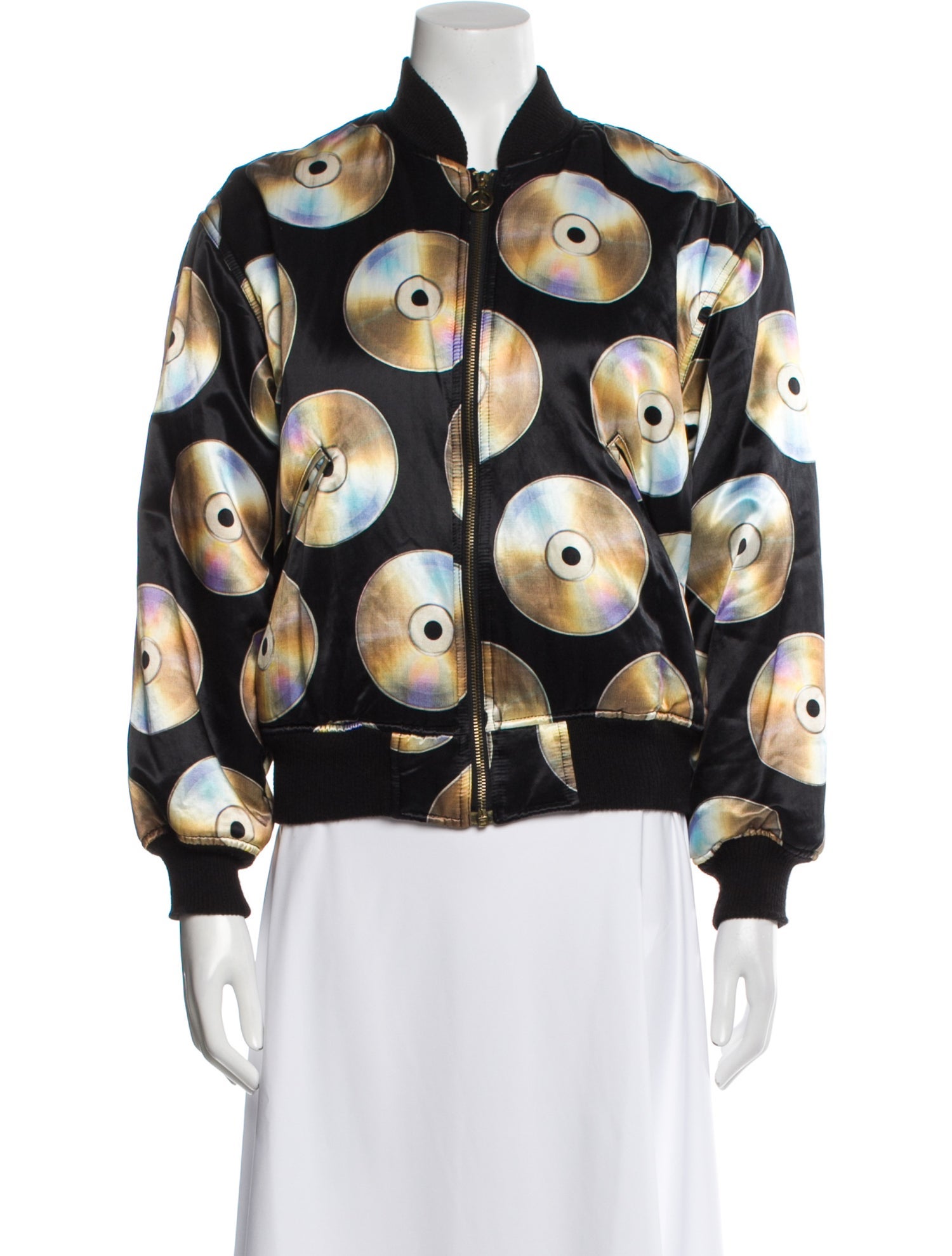 Moschino Jeans Vintage Late 1980's - Early 1990's Bomber Jacket