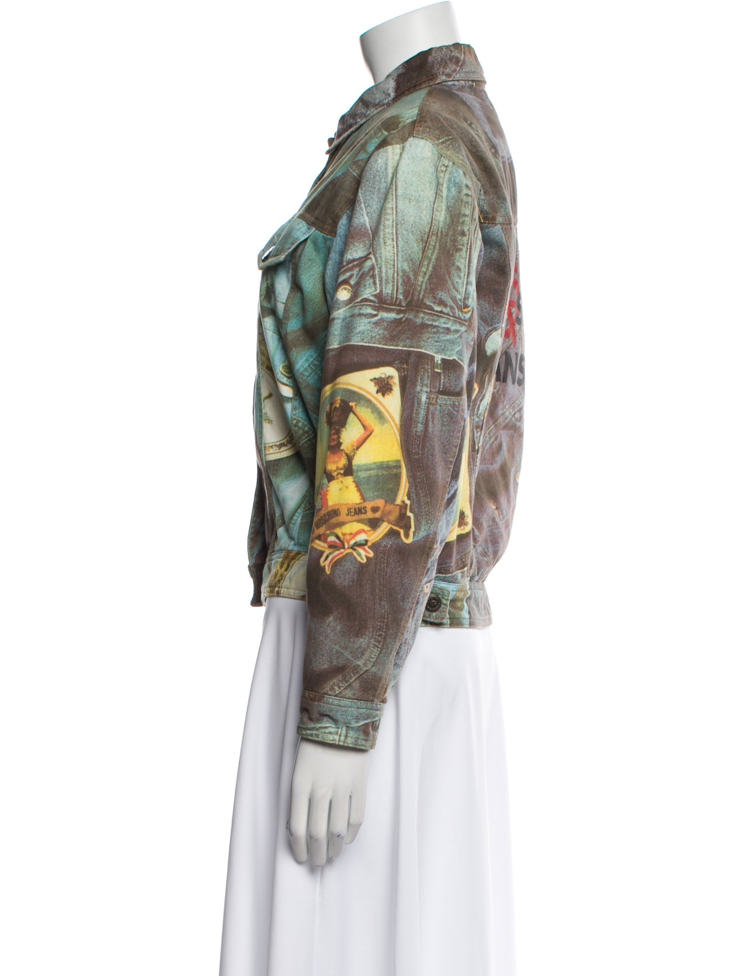 Moschino Jeans Printed Jacket