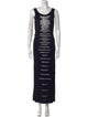 Moschino Jeans Scoop Neck Long Dress