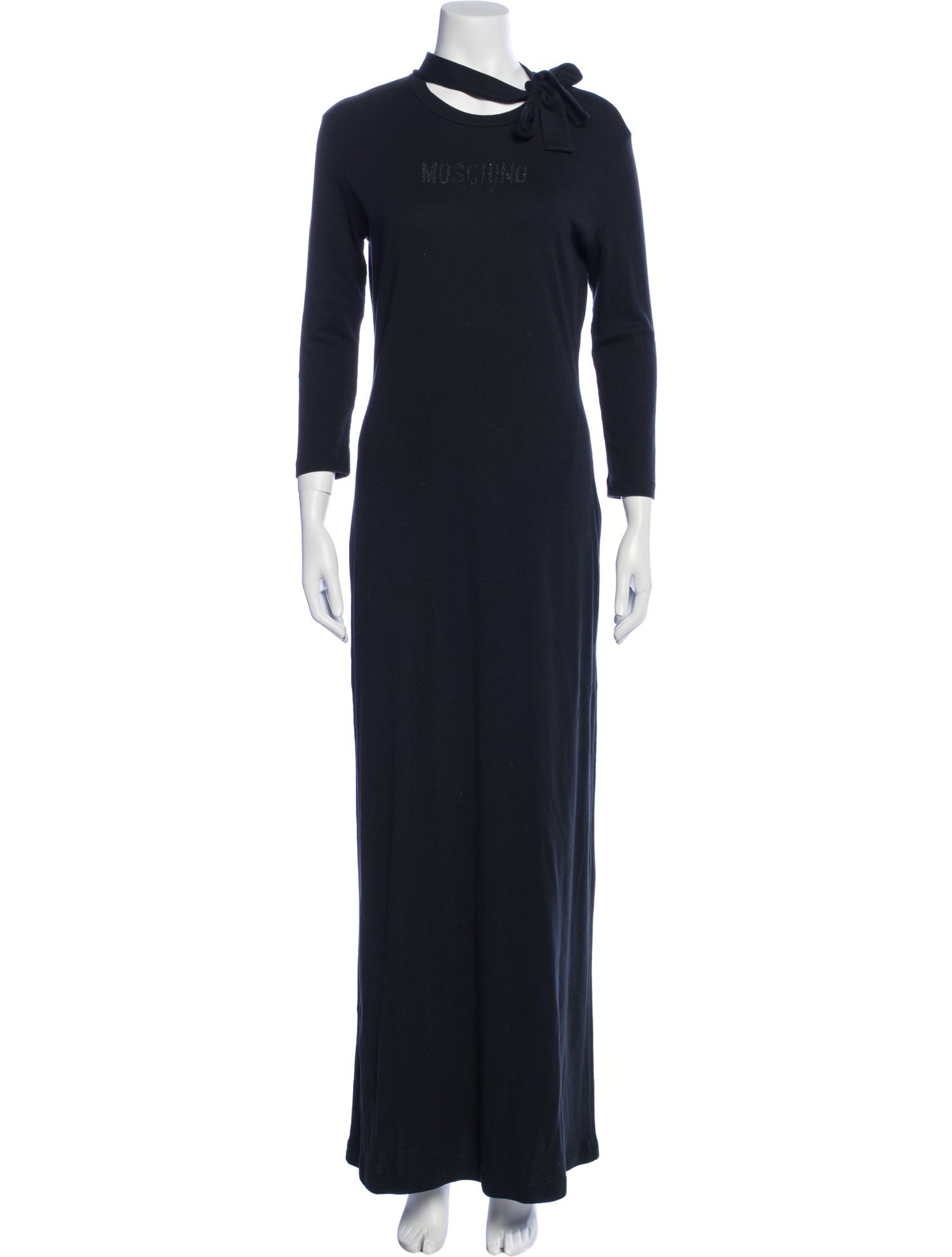 Moschino Jeans Mock Neck Long Dress