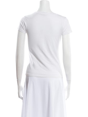 Moschino Jeans Graphic Print Crew Neck T-Shirt