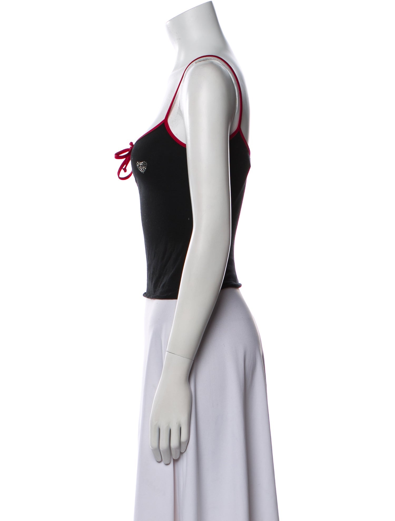 Moschino Jeans Scoop Neck Sleeveless Top