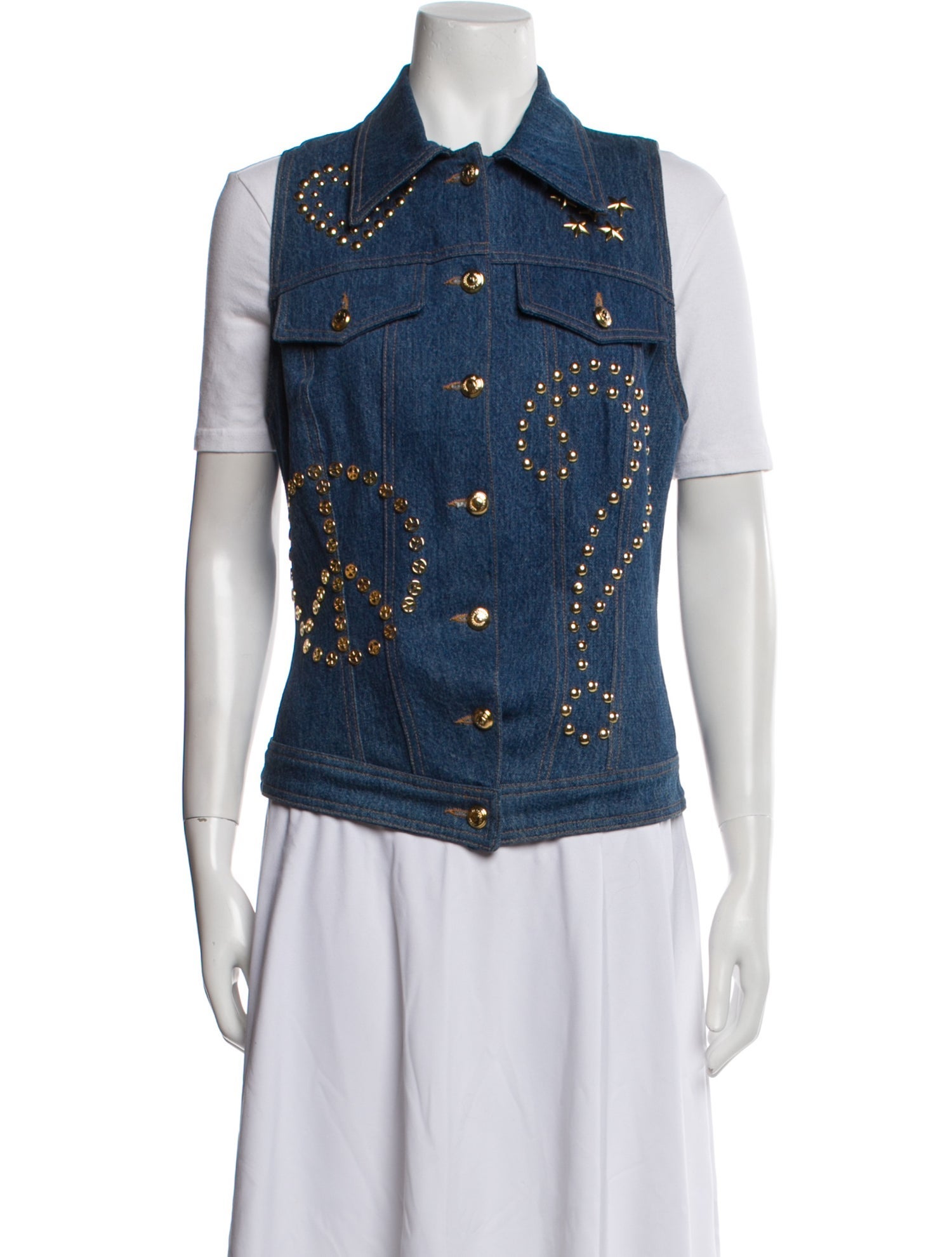 Moschino Jeans Vintage 1990's Vest