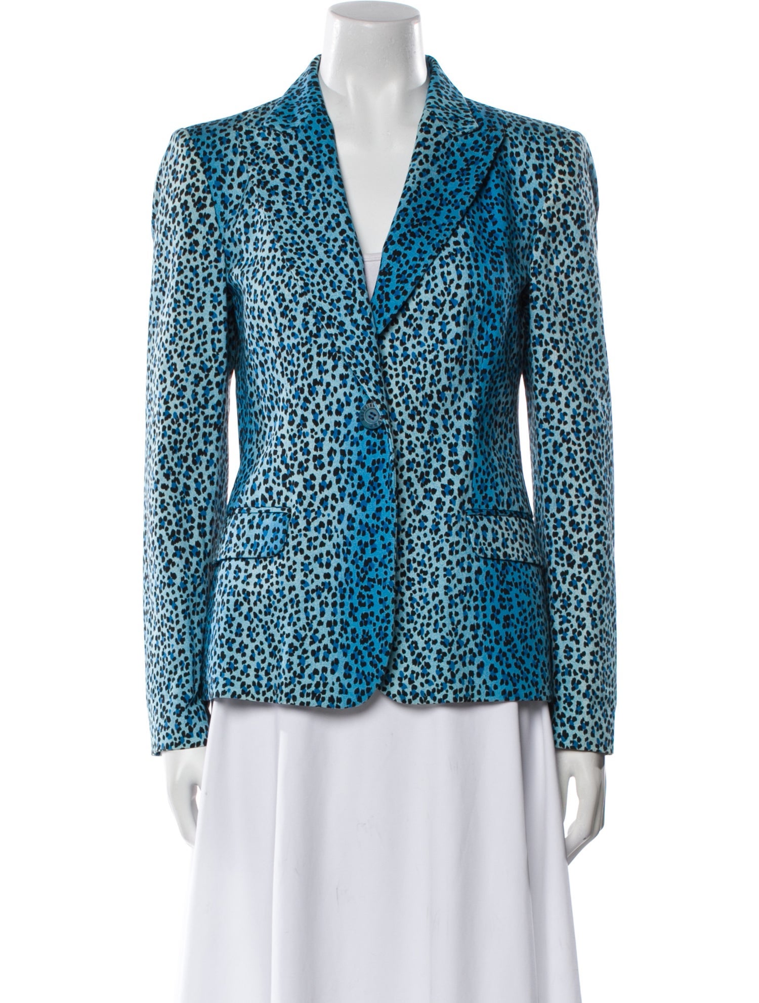 Moschino Jeans Printed Blazer