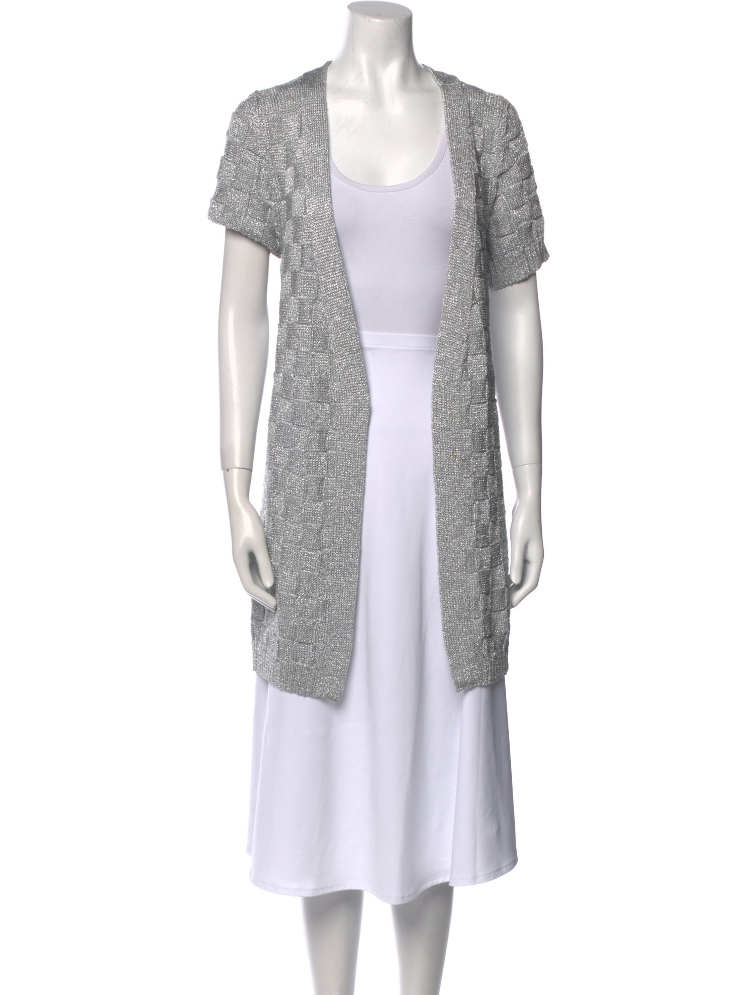 Moschino Jeans Open Front Sweater