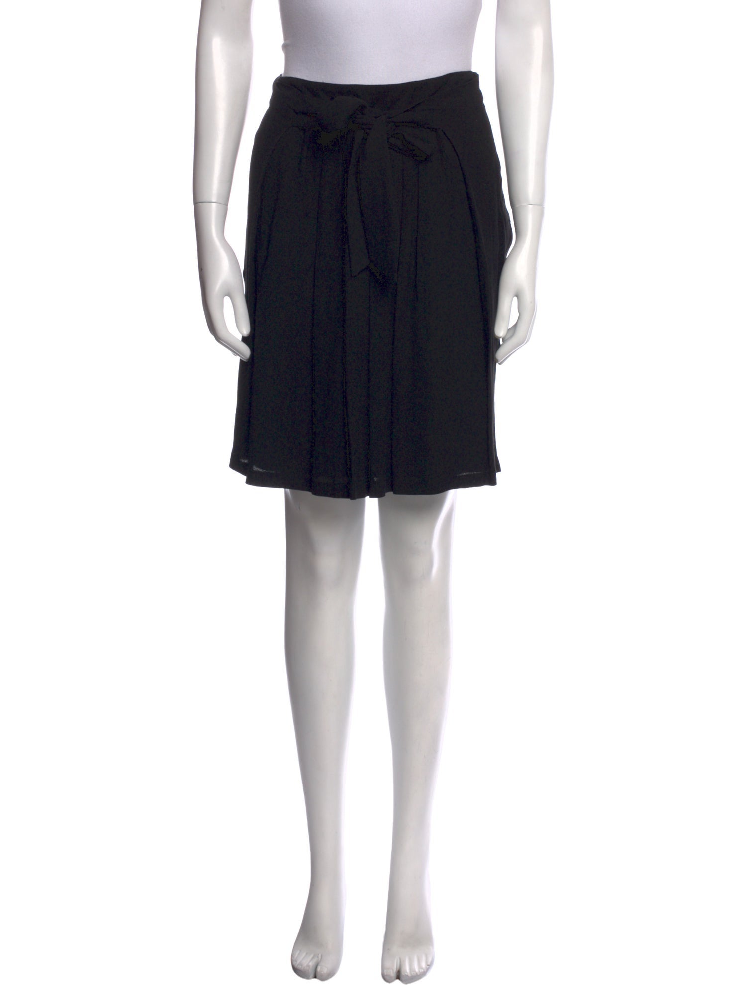 Moschino Jeans Pleated Accents Knee-Length Skirt w/ Tags