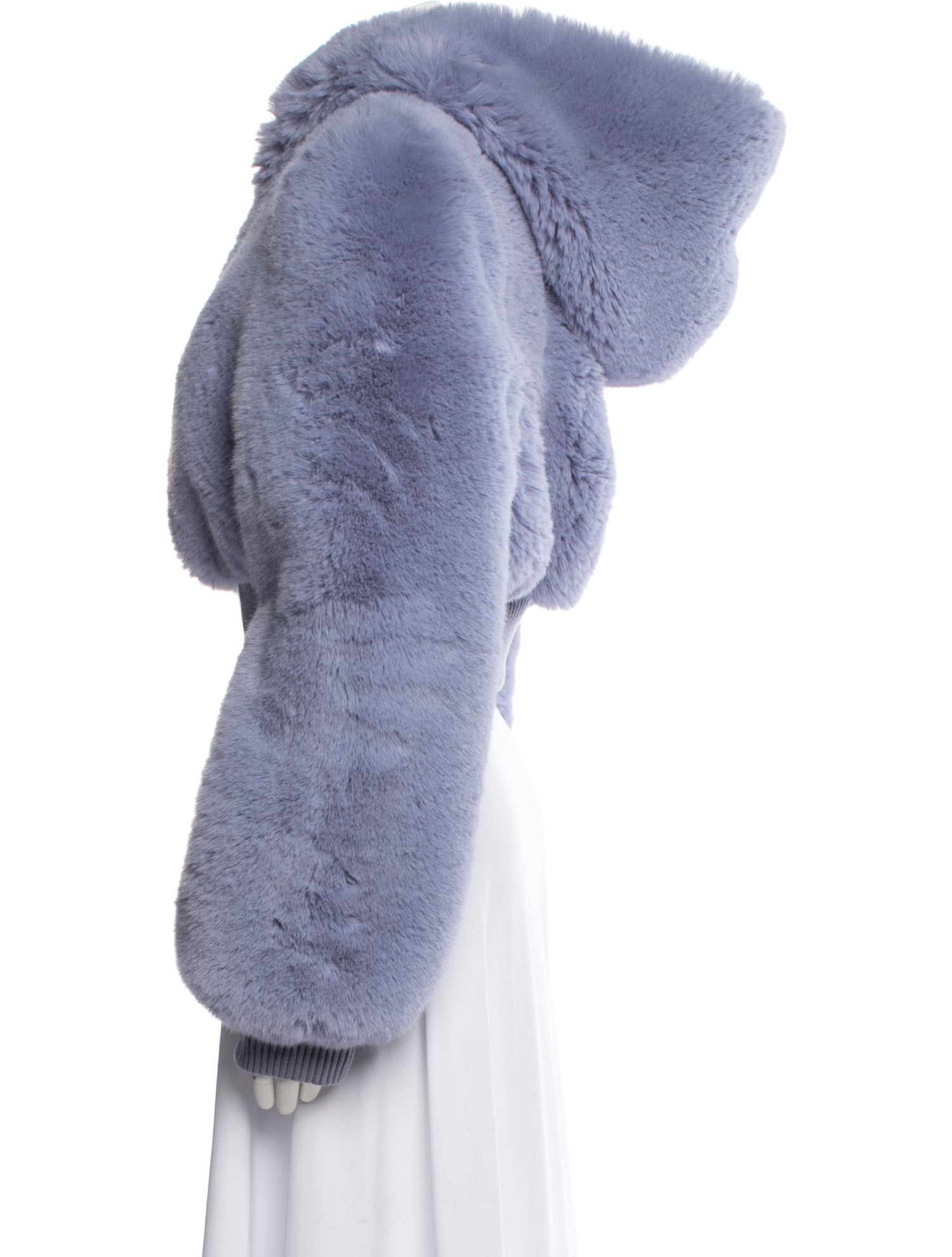 Moschino Jeans Faux Fur Faux Fur Jacket