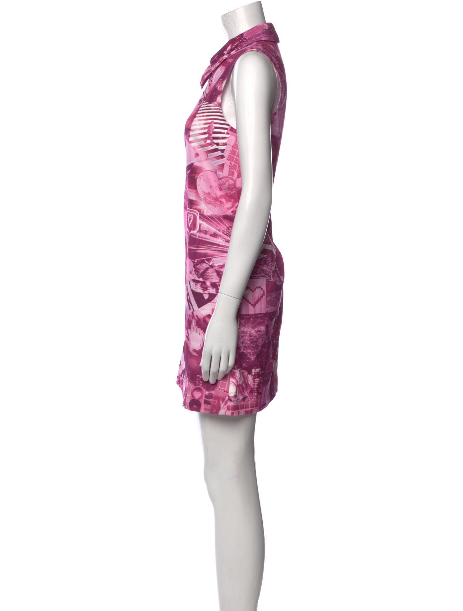 Moschino Jeans Printed Mini Dress