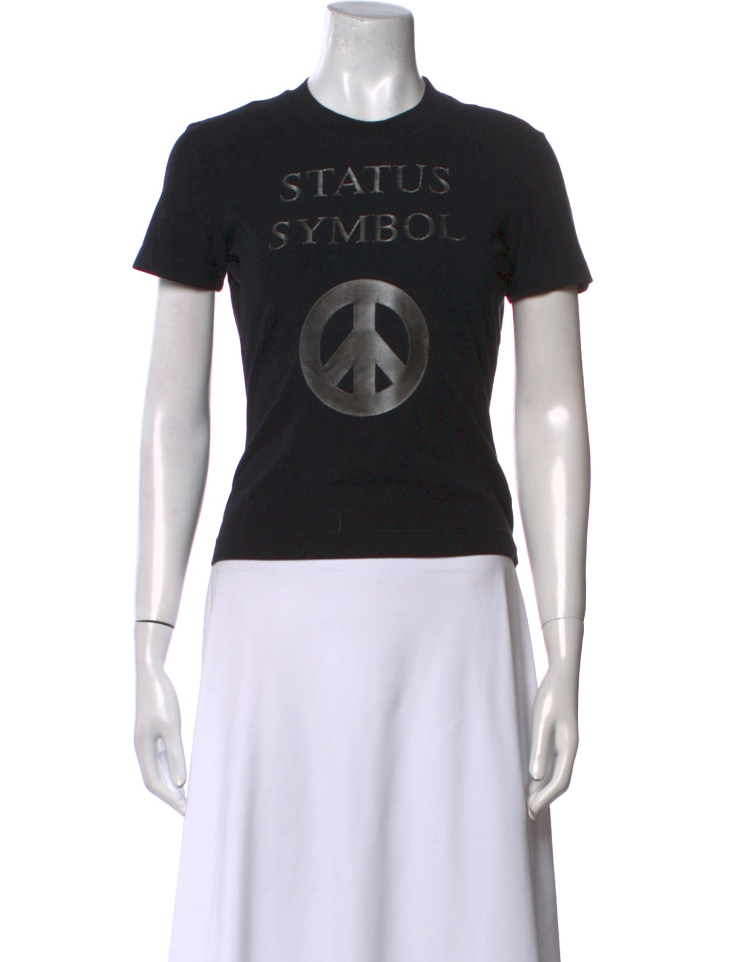 Moschino Jeans Graphic Print Crew Neck T-Shirt