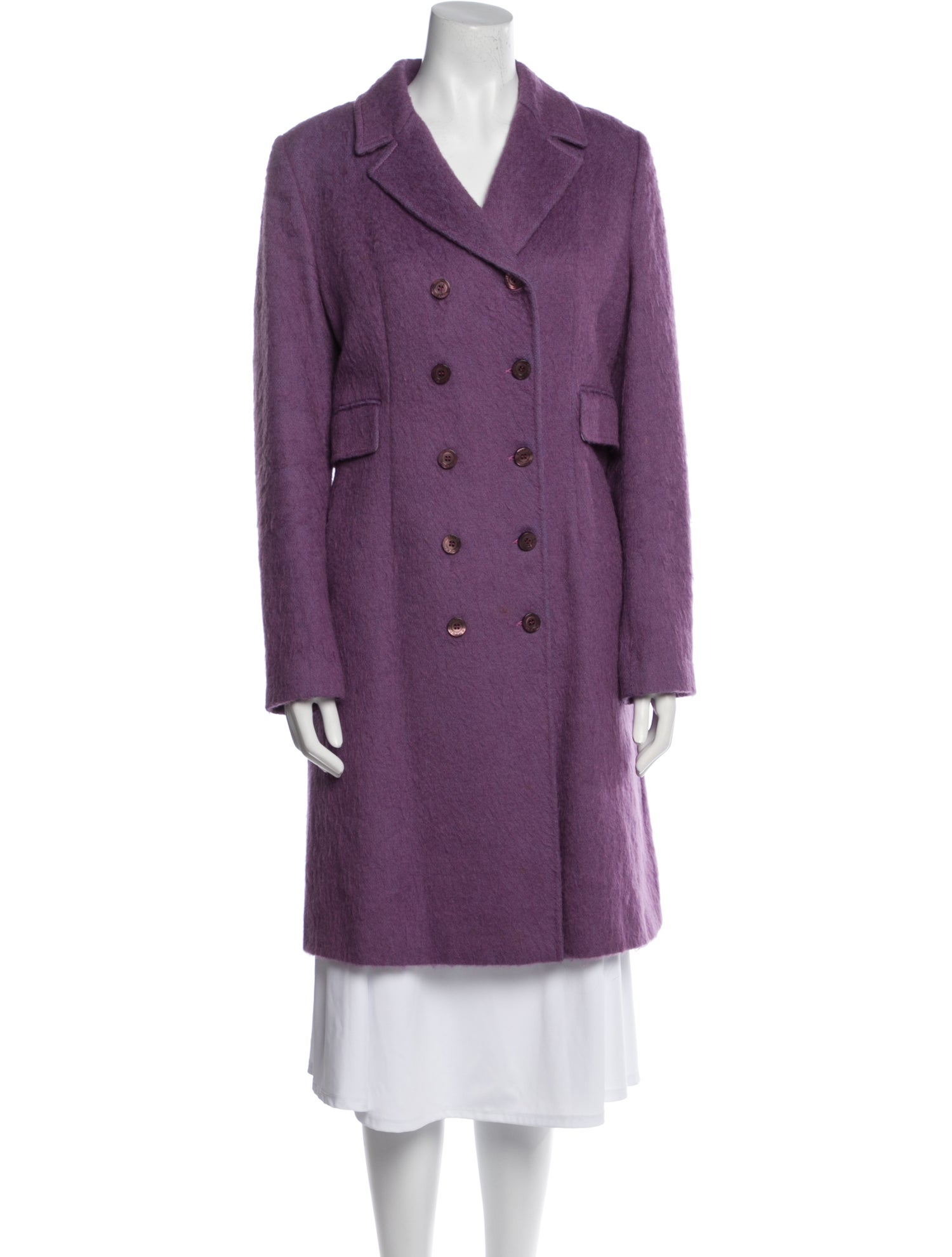 Moschino Jeans Wool Trench Coat