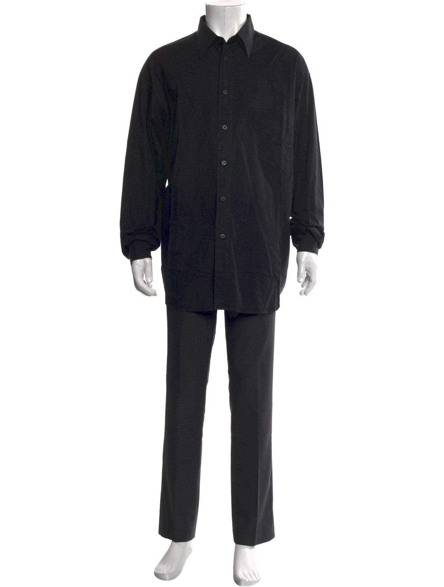 Moschino Jeans Long Sleeve Dress Shirt