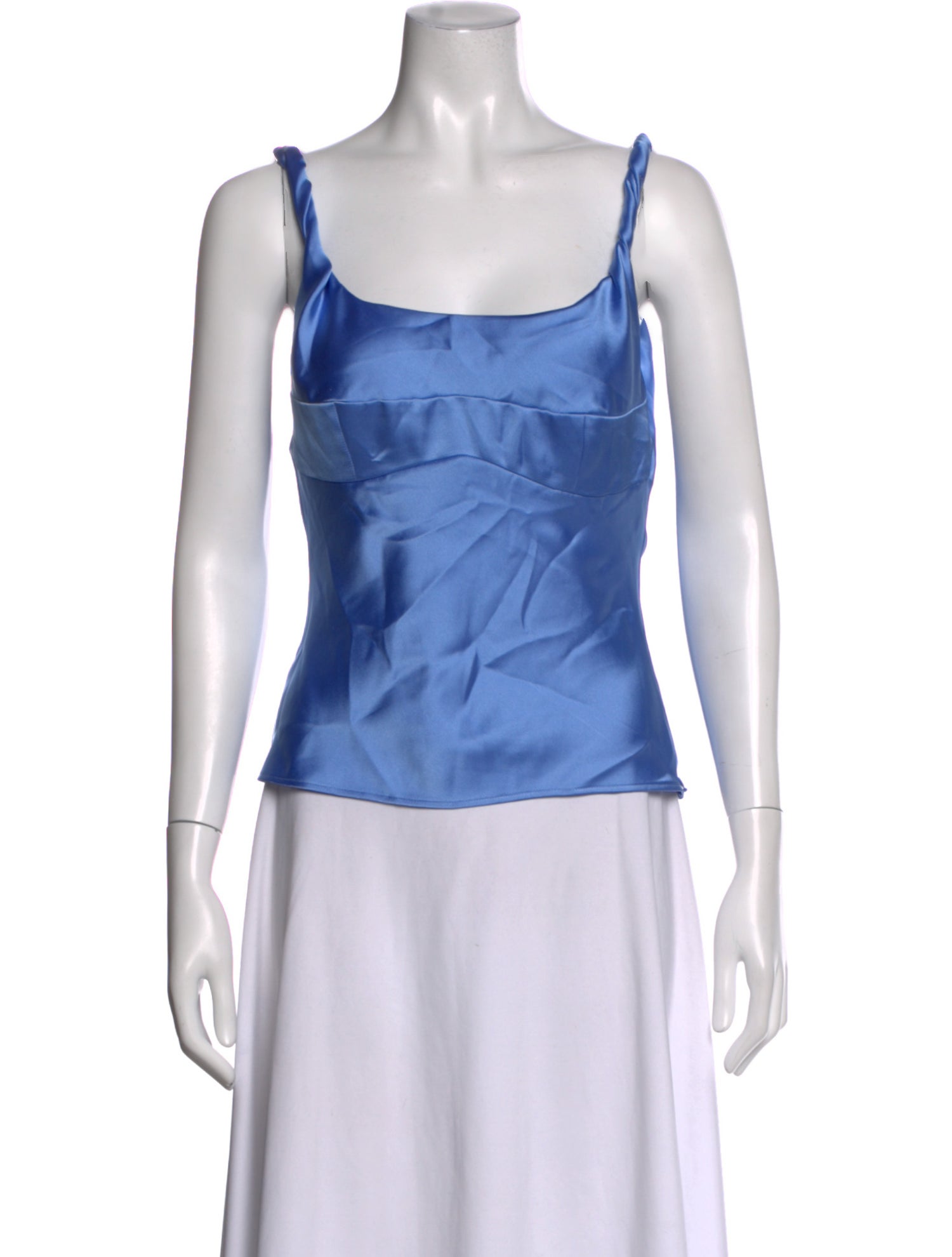 Moschino Jeans Scoop Neck Sleeveless Top