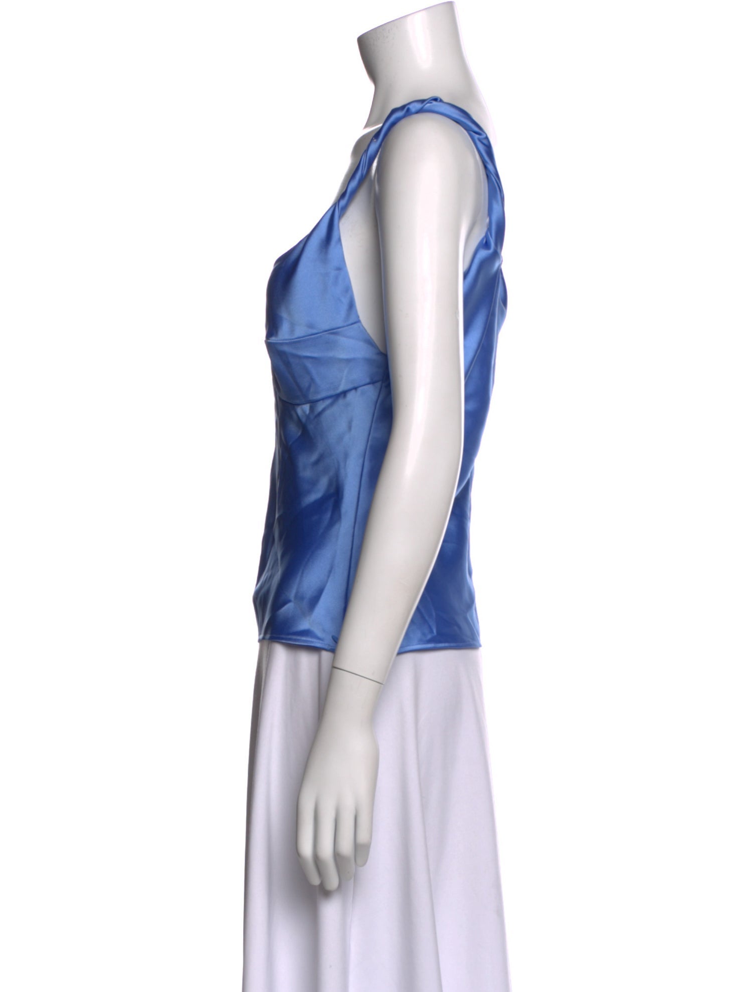 Moschino Jeans Scoop Neck Sleeveless Top