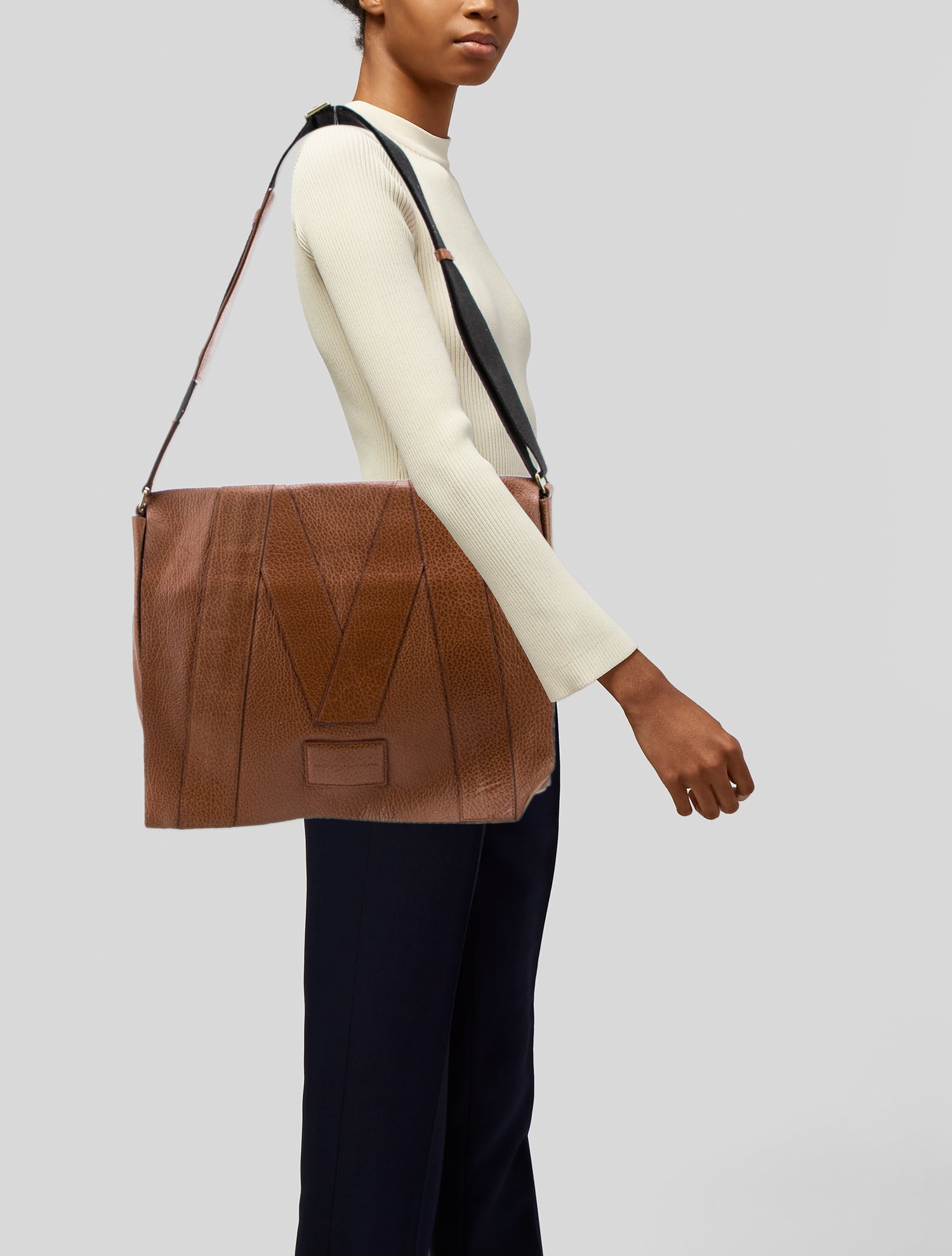 Marc Jacobs Leather Messenger Bag