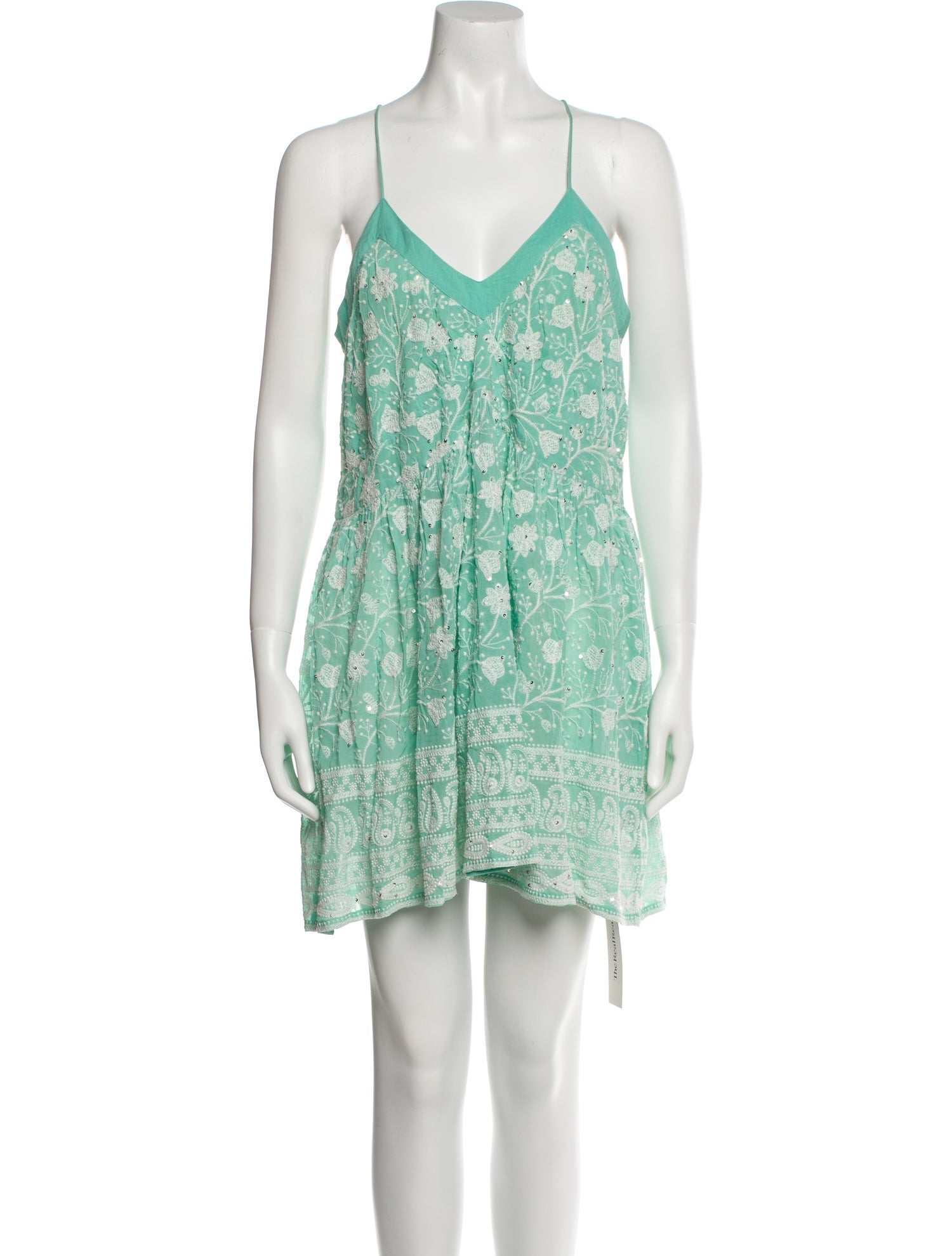 Miss June Floral Print Mini Dress