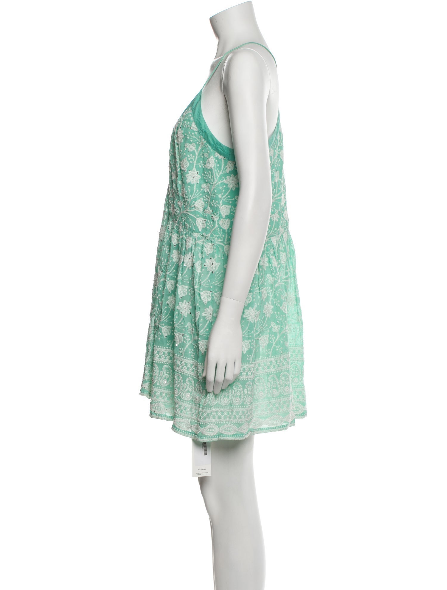 Miss June Floral Print Mini Dress