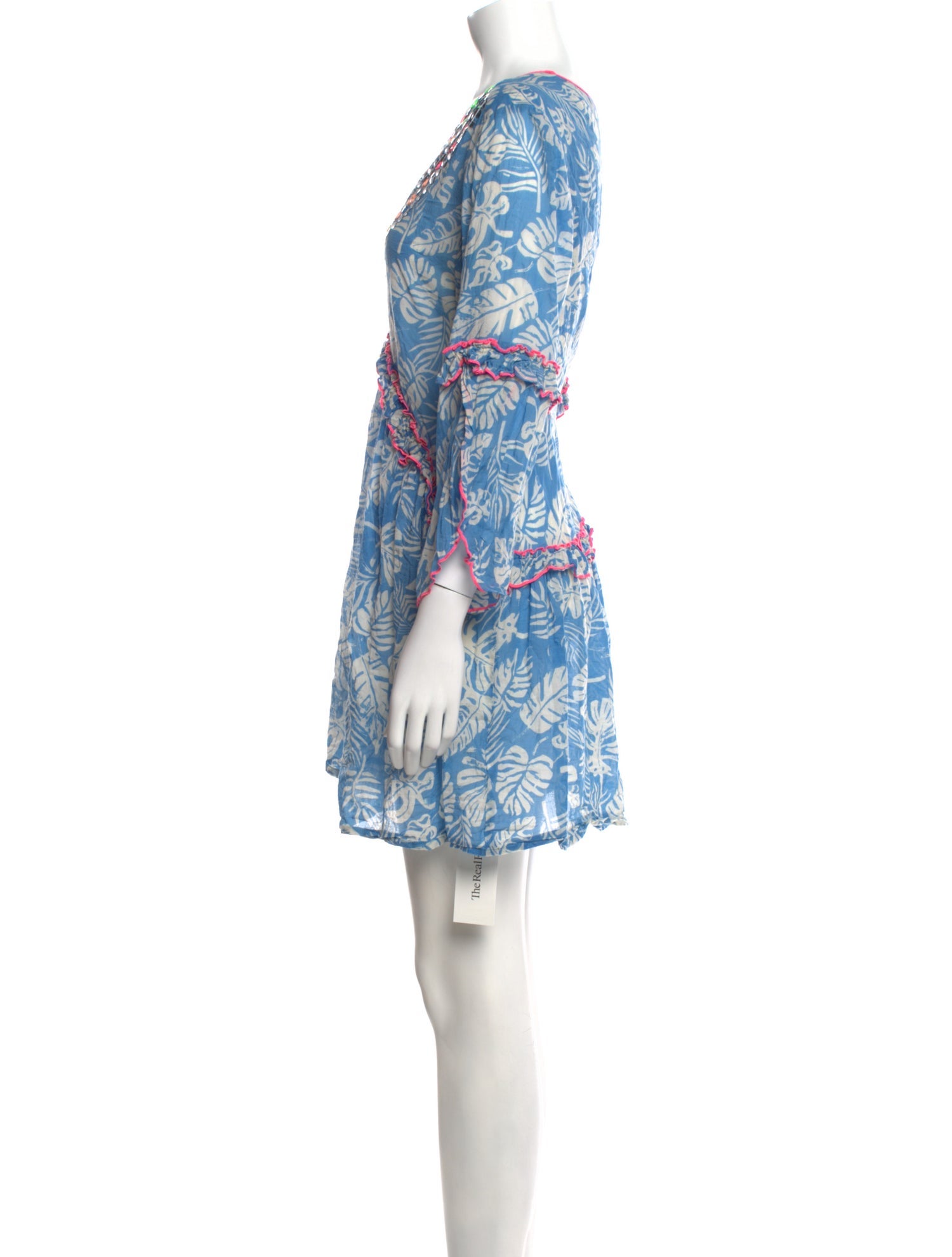 Miss June Printed Mini Dress